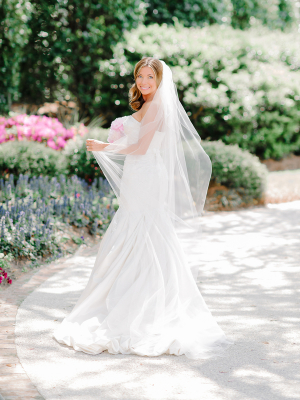Bride in Long Veil