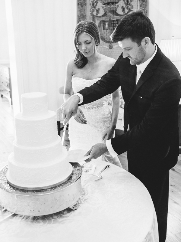 Cake Cutting SC Ballroom Wedding