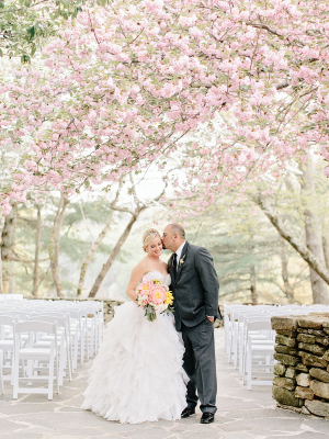 Georgia Wedding with Cherry Blossoms