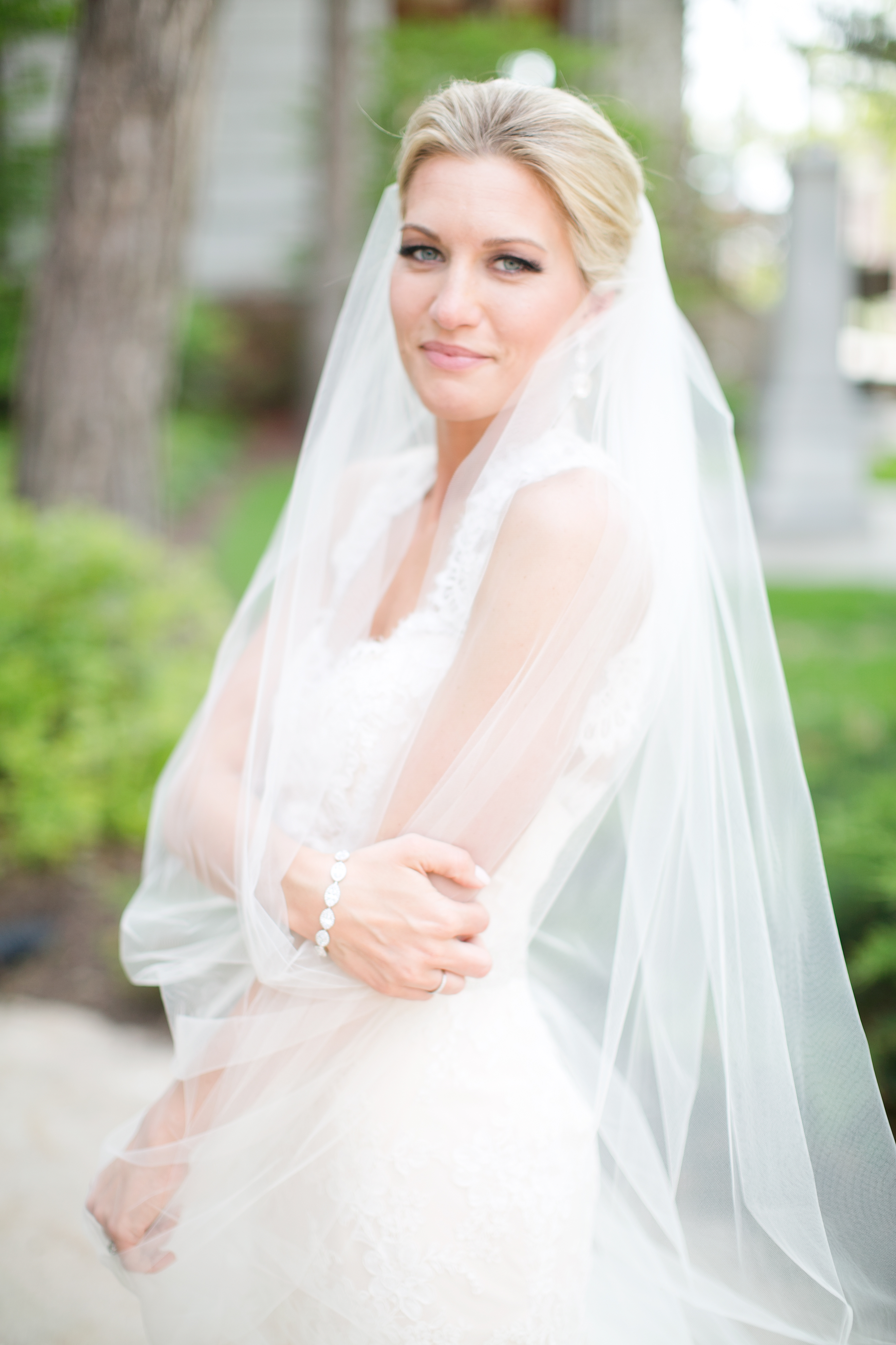 Romantic Bride Portrait Heather Roth