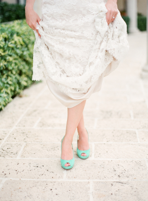 Tiffany Blue Bridal Shoes