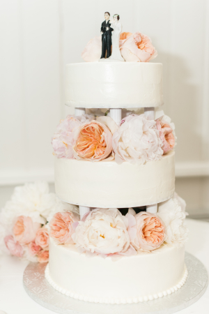 Vintage Inspired Tiered Cake