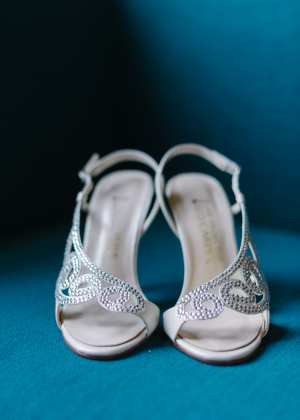 Beaded Bridal Sandals