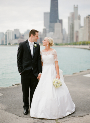 Bride and Groom in Chicago