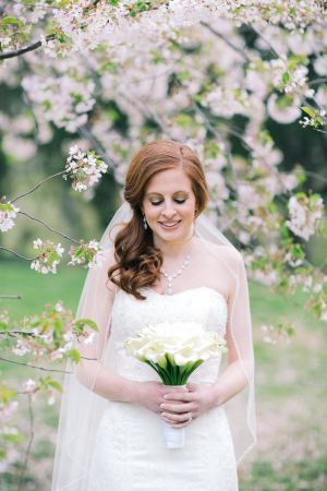 Bride in Cherry Blossoms