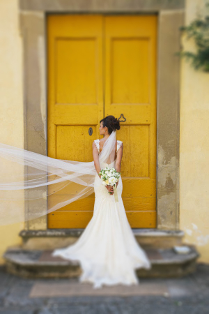 Chic Bridal Looks Italian Destination Wedding