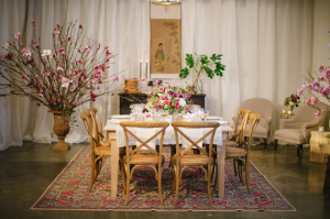 Dinner Party Table with Branches