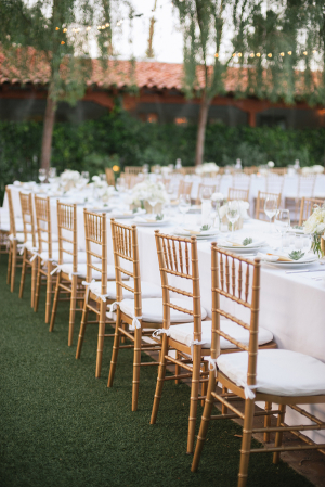 Estate Tables Outdoor Wedding