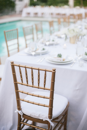 Gold Chairs for Reception