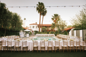 Palm Springs Wedding Reception