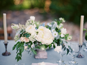 Ivory Flower and Greenery Bouquet