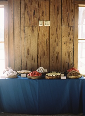 Rustic Wedding Dessert Table