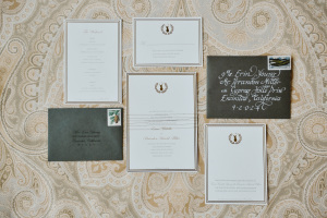 Brown and Ivory Wedding Invitations