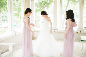 Lavender Bridesmaids Dresses 2