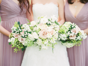 Lavender Bridesmaids Gowns