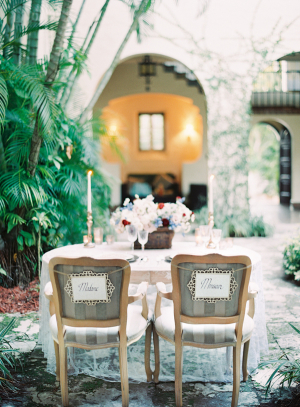 Sweetheart Table Wedding Chairs
