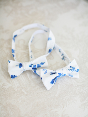 Toile Bowties for Wedding