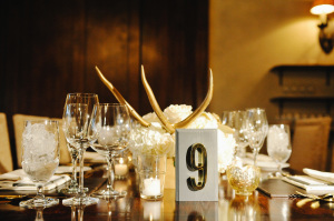 Wedding Centerpiece with Antlers
