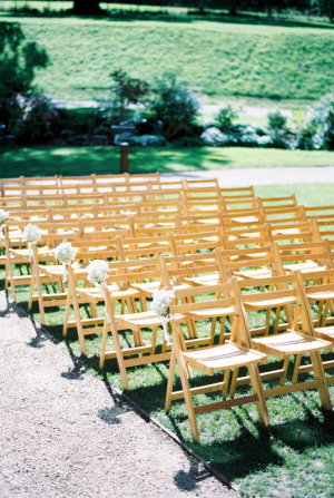 Wooden Wedding Ceremony Chairs