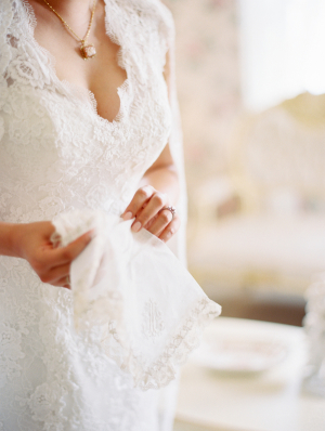 Bride with Handkerchief