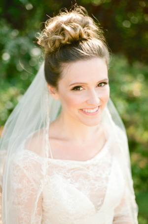 Bride with Topknot