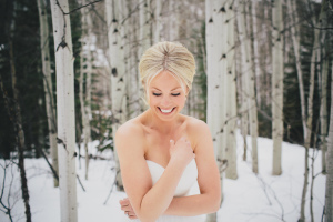 Winter Colorado Bride