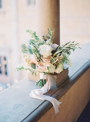Blush Bouquet with Greenery