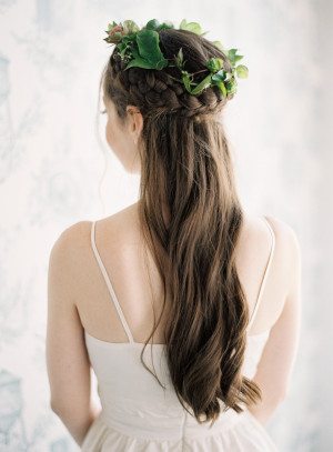 Bride in Floral Crown