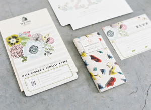 Colorful Wedding Invitations from Minted