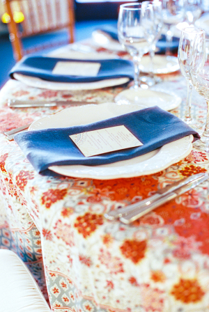 Colorful Wedding Linens