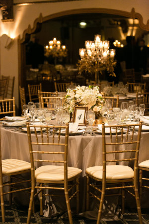 Gold Reception Chairs