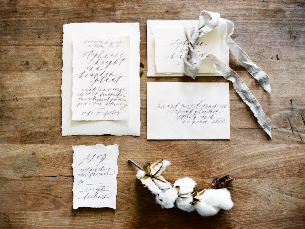 Handwritten Wedding Stationery