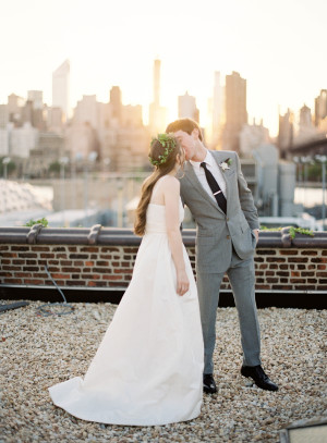 Modern NYC Wedding at The Foundry from Jen Huang 10
