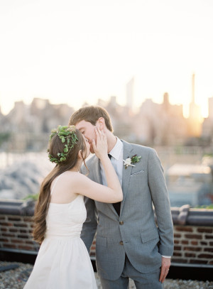 Modern NYC Wedding at The Foundry from Jen Huang 11
