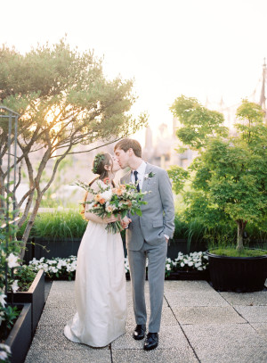 Modern NYC Wedding at The Foundry from Jen Huang 2