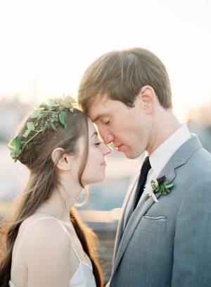 Modern NYC Wedding at The Foundry from Jen Huang 8