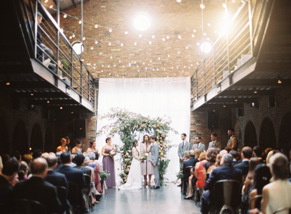 Modern Urban Wedding Ceremony