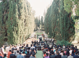 Outdoor Villa Wedding Ceremony