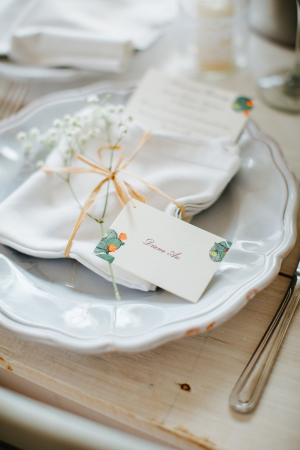 Pale Mint Wedding Charger