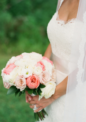 Pink and White Bride Bouquet