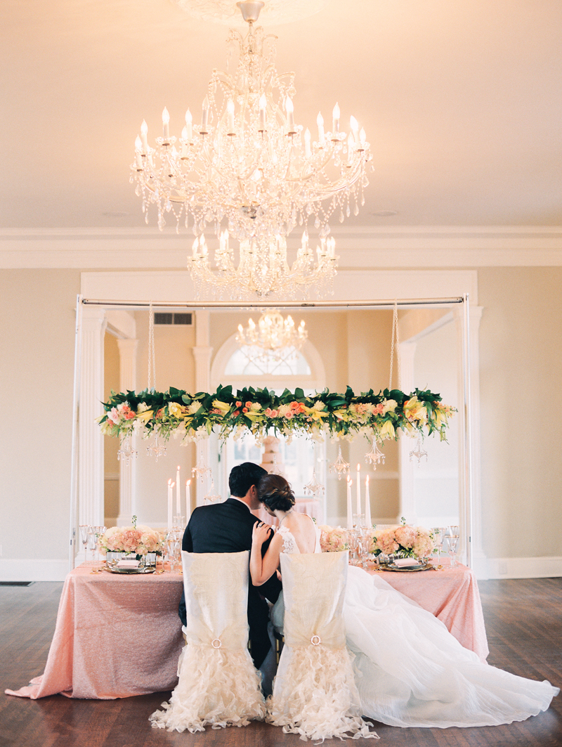 Romantic Pink + Gold Wedding Inspiration