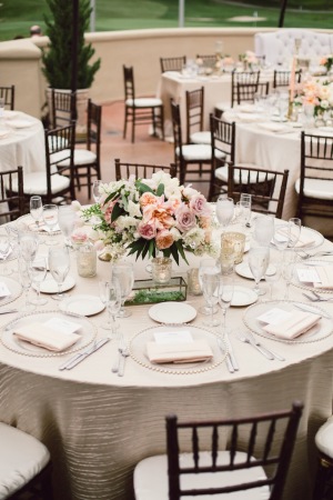 Blush and Champagne Reception
