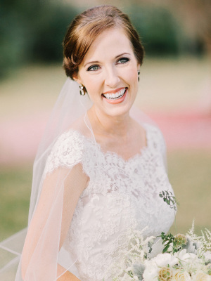 Bride with Chic Updo