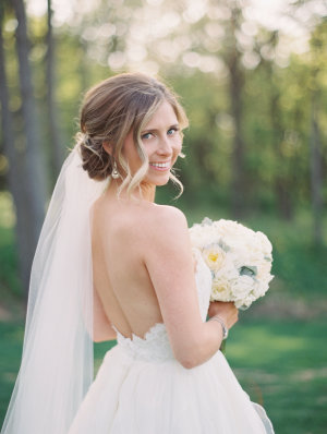Bride with Soft Updo