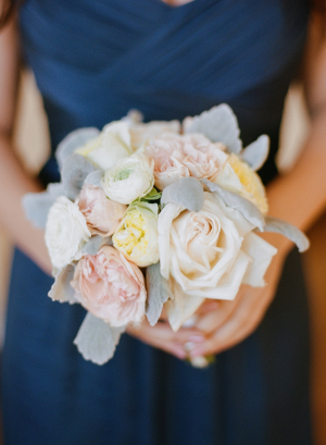 Bridesmaid Bouquet with Dusty Miller