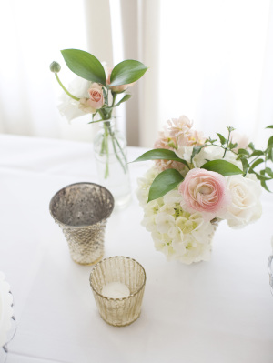 Bud Vases and Votive Candles