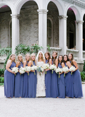 Cornflower Blue Bridesmaids