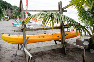 Kayak in Martinique