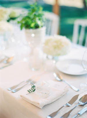 Mint Green and White Wedding