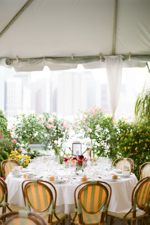 Reception with Greenery